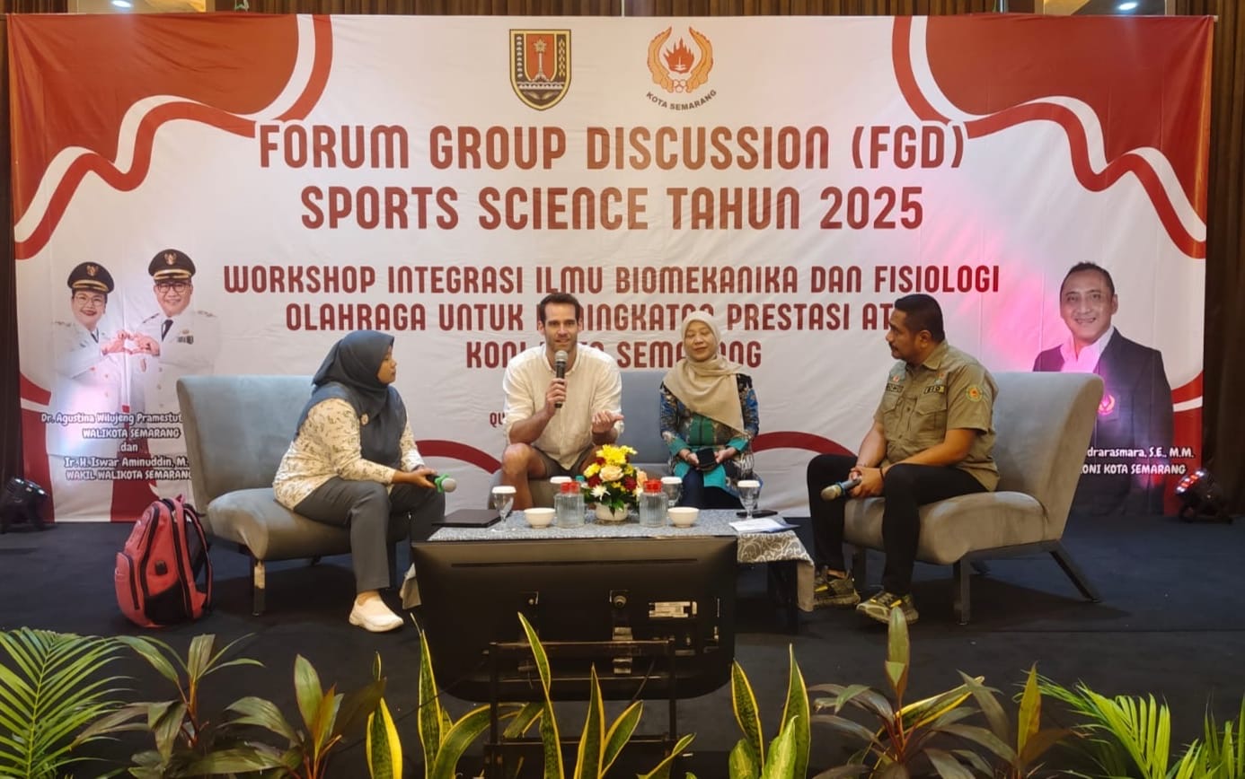 FGD Sport Science KONI Semarang Bahas Ilmu Biomekanika dan Fisiologi Atlet
